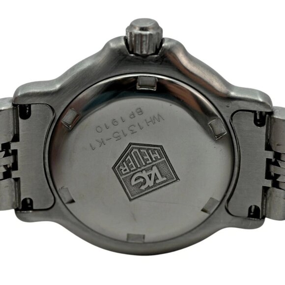 Tag Heuer 29mm Ladies 6000 Series Professional Blue Dial SS Watch - Picture 7 of 8